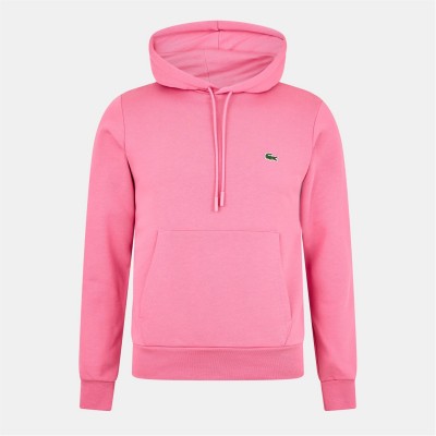 суичър,мъжки,ежедневни,облекла,мъжки,горнища,с,качулка,lacoste,embroidered,hoodie,reseda,pink