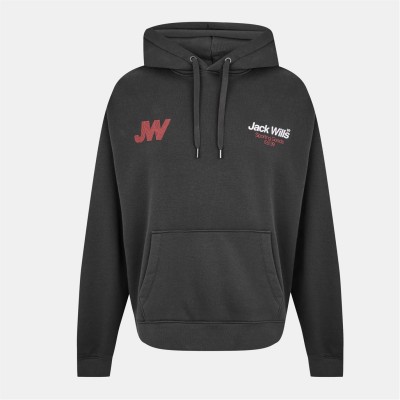 суичър,мъжки,горнища,с,качулка,jack,wills,men's,jw,blur,graphic,hoodie,forged,iron