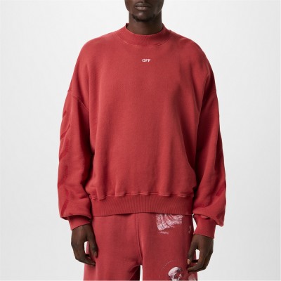 блуза,облекла,на,разпродажба,мъжки,ежедневни,облекла,off,white,saint,matthew,sweatshirt,red