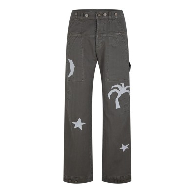 мъжки,панталони,тип,чино,palm,angels,nightsky,cargos,military,white