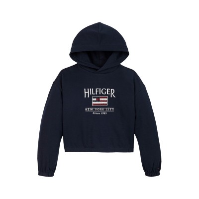 суичър,детски,облекла,tommy,hilfiger,hilfiger,sequin,flag,hoodie,night,navy,c1g