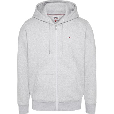 суичър,tommy,jeans,original,flag,basic,zip,hoodie,grey