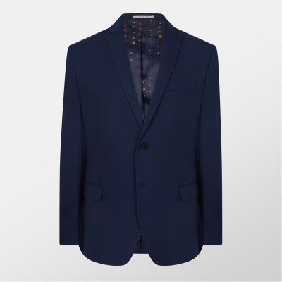 яке,ted,baker,men's,textured,slim,suit,jacket,blue