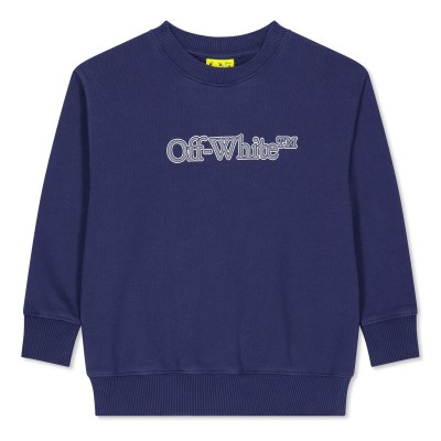 блуза,детски,3/4,панталони,off,white,unisex,logo,crew,sweatshirt,signature,branding,navy,4680
