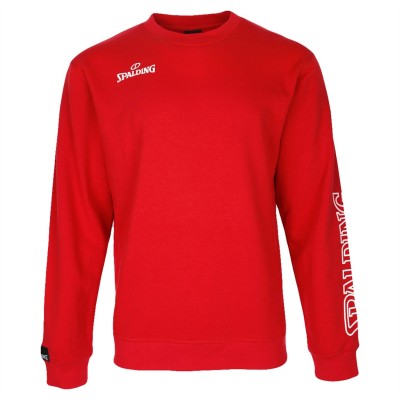 блуза,облекла,на,разпродажба,мъжки,блузи,spalding,men's,crew,sweatshirt,red