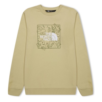 детска,блуза,детски,блузи,детски,3/4,панталони,the,north,face,unisex,kids',new,graphic,crew,sweatshirt,gravel,yro