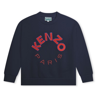 юношеска,блуза,детски,3/4,панталони,kenzo,embroidered,logo,sweater,juniors,navy,84a