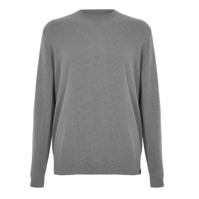 блуза,облекла,на,разпродажба,мъжки,блузи,jack,and,jones,men's,brooks,relaxed,fit,cashmere,blend,sweater,crew,sweatshirt,grey