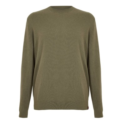 блуза,облекла,на,разпродажба,мъжки,блузи,jack,and,jones,men's,brooks,relaxed,fit,cashmere,blend,sweater,crew,sweatshirt,green