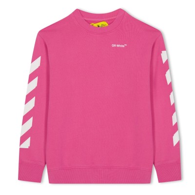 юношеска,блуза,детски,облекла,off,white,crewneck,sweatshirt,juniors,fuchsia,white