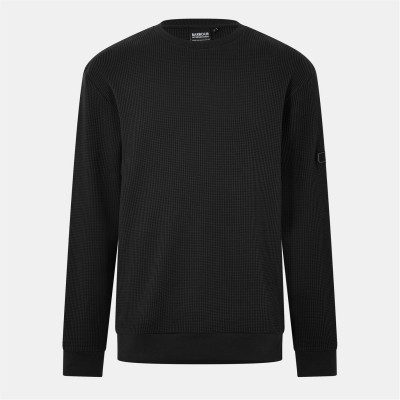 блуза,облекла,на,разпродажба,мъжки,ежедневни,облекла,мъжки,горнища,с,качулка,barbour,international,mens,curve,crew,sweatshirt,black,bk11