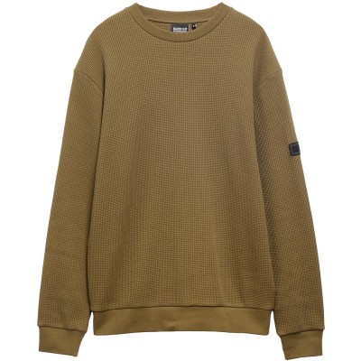 блуза,облекла,на,разпродажба,мъжки,ежедневни,облекла,мъжки,горнища,с,качулка,barbour,international,mens,curve,crew,sweatshirt,olive,ol99