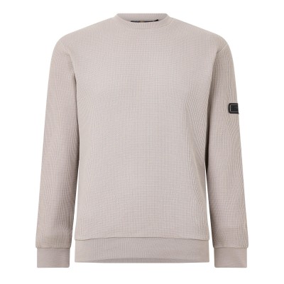 блуза,мъжки,горнища,с,качулка,мъжки,ежедневни,облекла,barbour,international,mens,curve,crew,sweatshirt,concrete,gy35