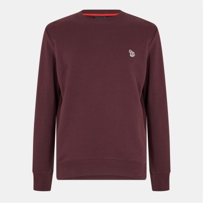 блуза,облекла,на,разпродажба,мъжки,ежедневни,облекла,мъжки,горнища,с,качулка,ps,paul,smith,men's,zebra,crew,neck,sweatshirt,red,29b