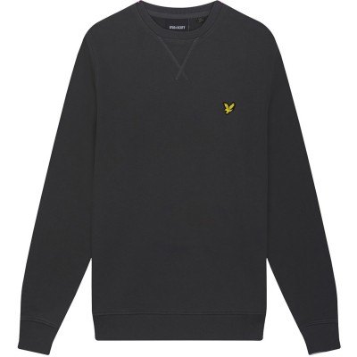 блуза,мъжки,ежедневни,облекла,мъжки,горнища,с,качулка,lyle,and,scott,crew,sweatshirt,gunmetal,w635