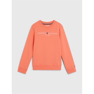 блуза,детски,облекла,tommy,hilfiger,essential,crew,sweatshirt,red,xki