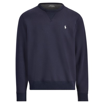 блуза,мъжки,ежедневни,облекла,мъжки,горнища,с,качулка,polo,ralph,lauren,logo,crew,neck,tech,sweatshirt,aviator,navy