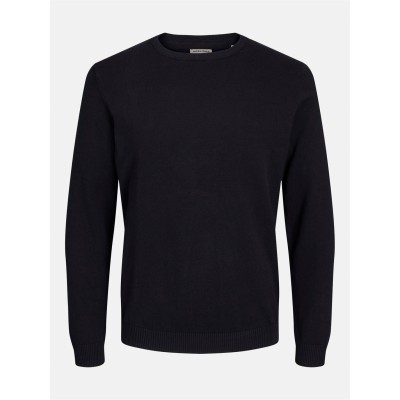 мъжки,блузи,jack,and,jones,knit,crew,neck,sn62,black