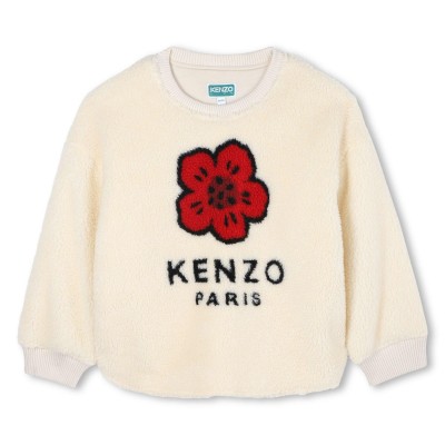 блуза,kenzo,kids,teddy,crew,sweatshirt,cream,21g