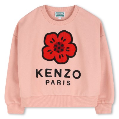 блуза,детски,облекла,kenzo,kids',poppy,crew,sweatshirt,pink,47h