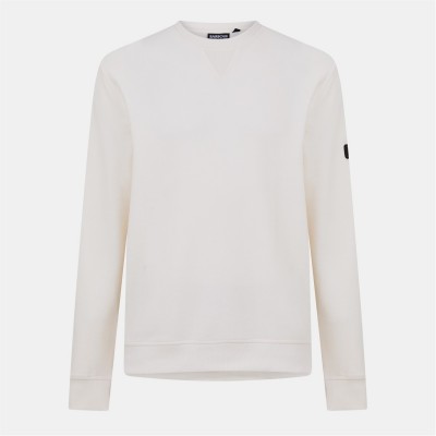 блуза,облекла,на,разпродажба,мъжки,ежедневни,облекла,мъжки,горнища,с,качулка,barbour,international,men's,b.intense,wrightson,crew,sweatshirt,whspr,whte,wh3