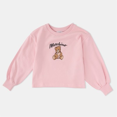 пуловер,детски,3/4,панталони,moschino,kids',crew,jumper,sugar,rose50209