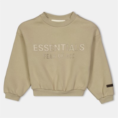 детска,блуза,детски,3/4,панталони,fear,of,god,essentials,unisex,crew,sweater,kids,size,timber