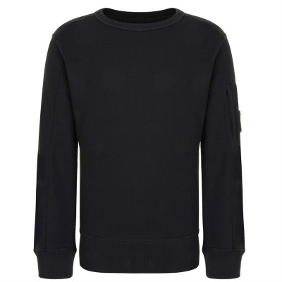 блуза,детски,облекла,cp,company,boy's,lens,crew,sweatshirt,black,999