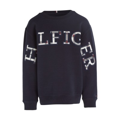 блуза,детски,облекла,tommy,hilfiger,bold,monotype,sweatshirt,navy,dw5