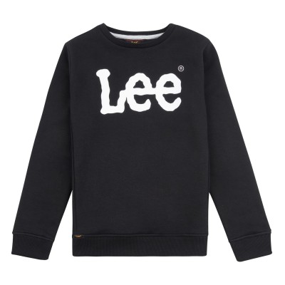 детска,блуза,детски,облекла,lee,lee,jeans,wobbly,crew,sweater,junior,boys,black