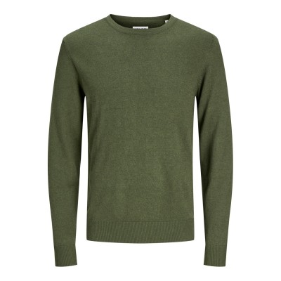 мъжка,блуза,облекла,на,разпродажба,мъжки,блузи,jack,and,jones,knited,sweatshirt,mens,kombu,green