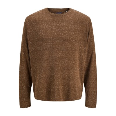 мъжка,блуза,облекла,на,разпродажба,мъжки,блузи,jack,and,jones,melangle,sweatshirt,mens,chocolate,torte