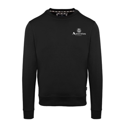 облекла,на,разпродажба,мъжки,ежедневни,облекла,мъжки,горнища,с,качулка,aquascutum,aquascutum,roundnck,sn99,black