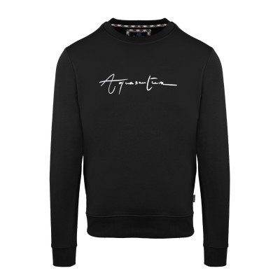 облекла,на,разпродажба,мъжки,ежедневни,облекла,мъжки,горнища,с,качулка,aquascutum,aquascutum,roundnck,sn99,black