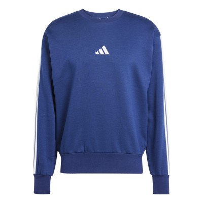 мъжка,поларена,блуза,мъжки,блузи,adidas,essentials,3,stripes,fleece,sweatshirt,mens,navy,white