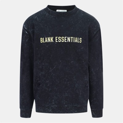 блуза,облекла,на,разпродажба,мъжки,блузи,blank,essentials,essentials,college,sweatshirt,washed,black