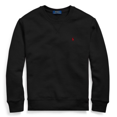 блуза,детски,облекла,polo,ralph,lauren,boy's,crew,neck,sweatshirt,polo,black