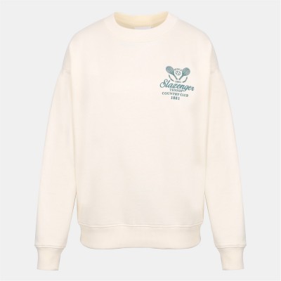 мъжки,блузи,slazenger,tennis,crew,sn54,white