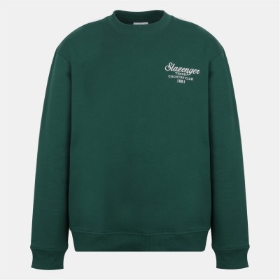 мъжки,блузи,slazenger,tennis,crew,sn54,green