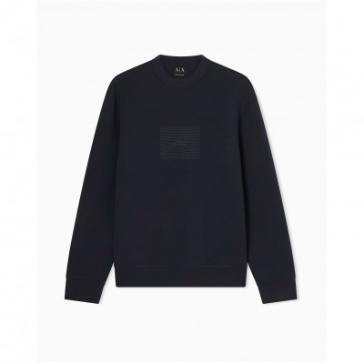 блуза,мъжки,ежедневни,облекла,мъжки,горнища,с,качулка,armani,exchange,sweatshirt,deep,navy