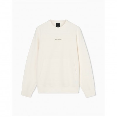 блуза,мъжки,ежедневни,облекла,мъжки,горнища,с,качулка,armani,exchange,sweatshirt,cream