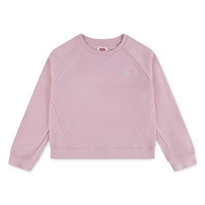 блуза,levis,kids,crew,sweatshirt,coral,blush,a0f
