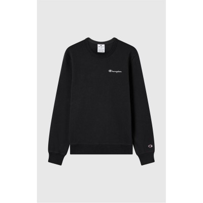поларена,блуза,мъжки,блузи,champion,icons,fleece,crewneck,sweatshirt,black