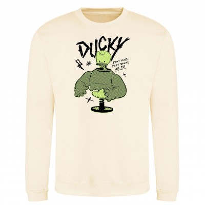 блуза,мъжки,блузи,дамски,блузи,character,adults,printed,character,sweatshirt,ducky