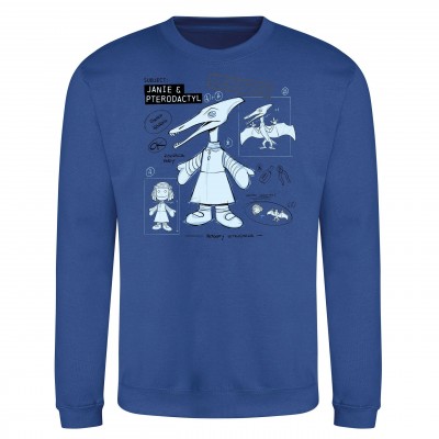 блуза,мъжки,блузи,дамски,блузи,character,adults,printed,character,sweatshirt,janie