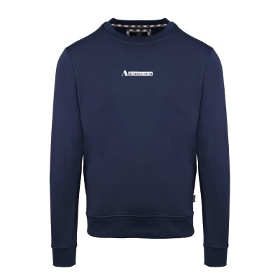блуза,мъжки,ежедневни,облекла,мъжки,горнища,с,качулка,aquascutum,men,s,round,neck,crew,sweatshirt,navy