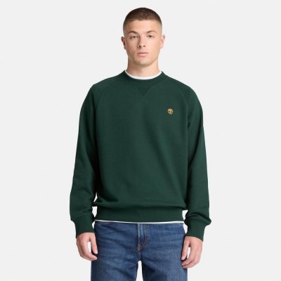 блуза,мъжки,горнища,с,качулка,мъжки,ежедневни,облекла,timberland,men,s,exeter,river,crew,organic,cotton,sweatshirt,scarab