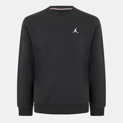 облекла,на,разпродажба,мъжки,блузи,air,jordan,essentials,men's,fleece,crew,black,white
