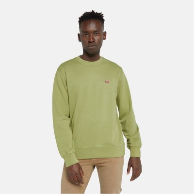 блуза,мъжки,ежедневни,облекла,мъжки,горнища,с,качулка,levis,new,original,crew,neck,sweater,sage