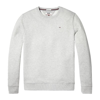 блуза,мъжки,блузи,tommy,jeans,original,crew,neck,sweatshirt,grey,heather